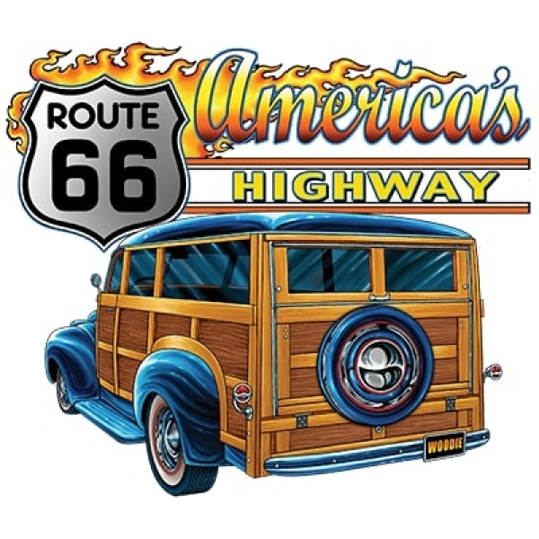 T-Shirt - kurzarm - route 66